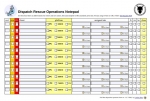 Dispatch Rescue Operations Notepad ver. 1.2 Dispatch Rescue Operations Notepad ver. 1.2